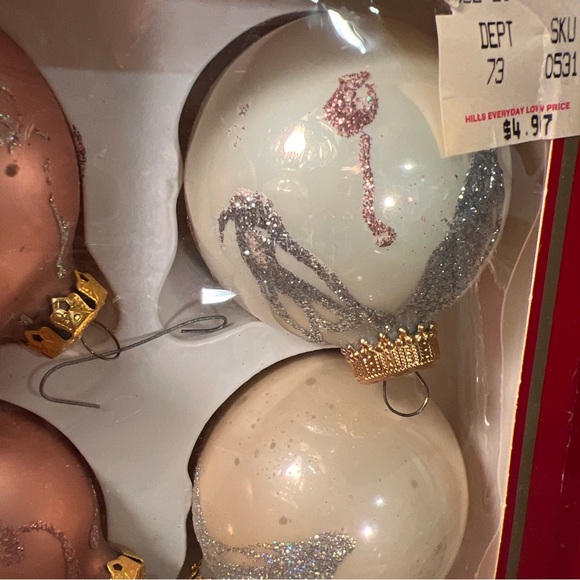 Rare Vintage VICTORIA Collection Christmas glass ornaments lot 30 ornaments USA - Picture 3 of 11